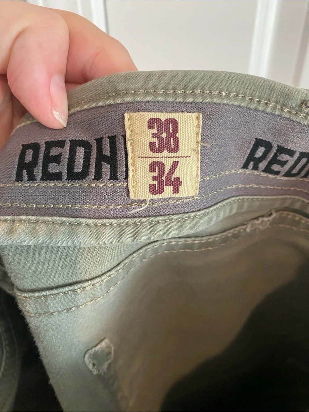 RedHead Olive Cargo Pants for Men